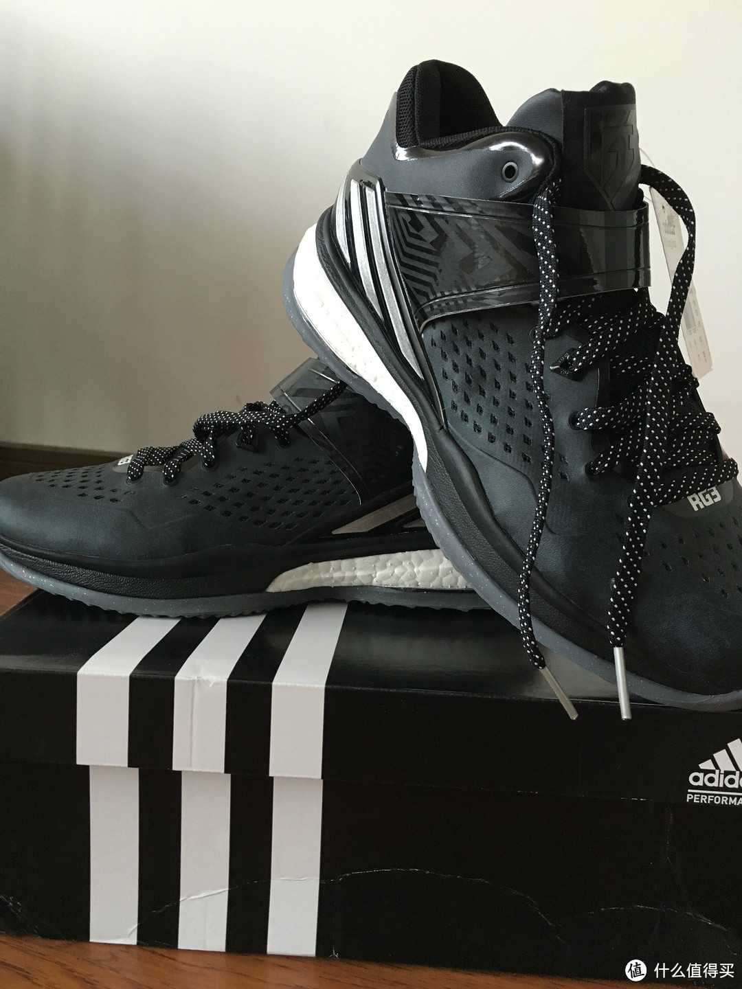 胖脚的灾星：Adidas 阿迪达斯 RG3 ENERGY BOOST 男款运动鞋