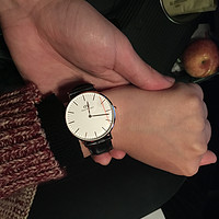 Daniel Wellington Classic Reading 女款时装腕表使用感受(做工|设计|表带|表扣|走时)