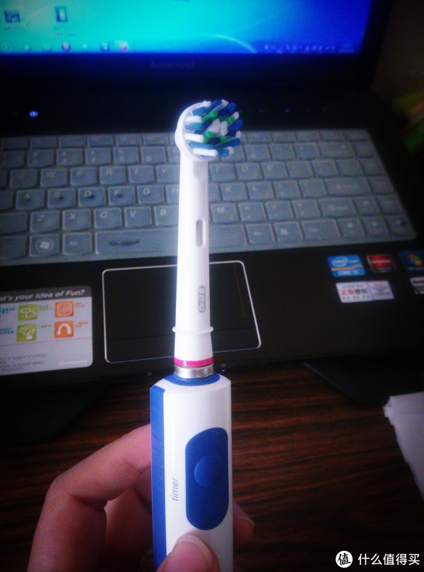 braun 博朗 oral-b 欧乐-b pro650 电动牙刷 开箱