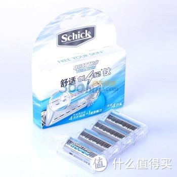 schick 舒适 创4纪钛剃须刀 开箱晒物