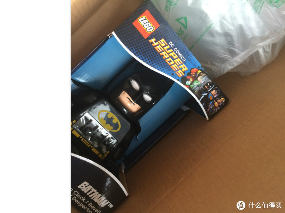 中亚海外购：LEGO 乐高 9005718 Super Heroes Batman 蝙蝠侠闹钟