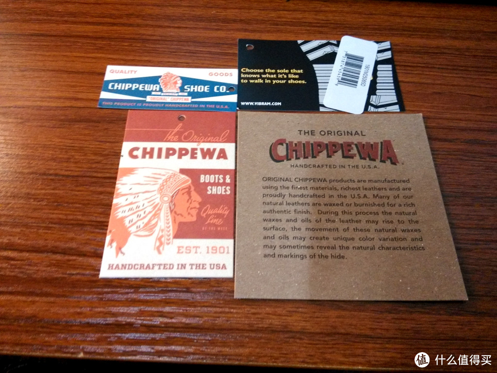 CHIPPEWA 1901M25 七匹娃男士工装靴简单开箱