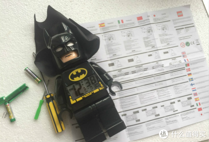 中亚海外购：LEGO 乐高 9005718 Super Heroes Batman 蝙蝠侠闹钟