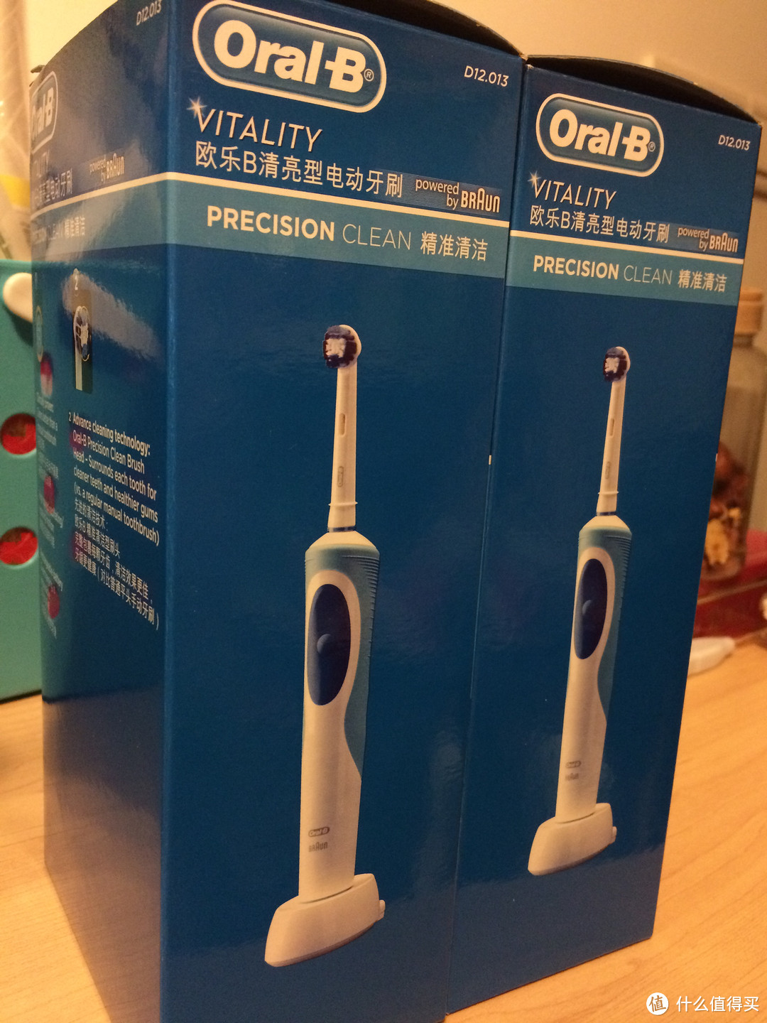 人生中第一只电动牙刷：OralB 欧乐B D12013 清亮型电动牙刷