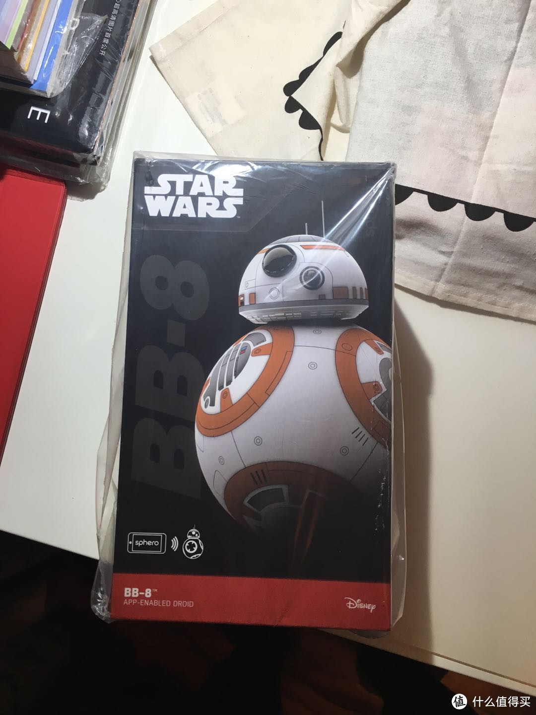 你值得拥有！星球大战 Sphero BB-8 球型机器人开箱晒单！