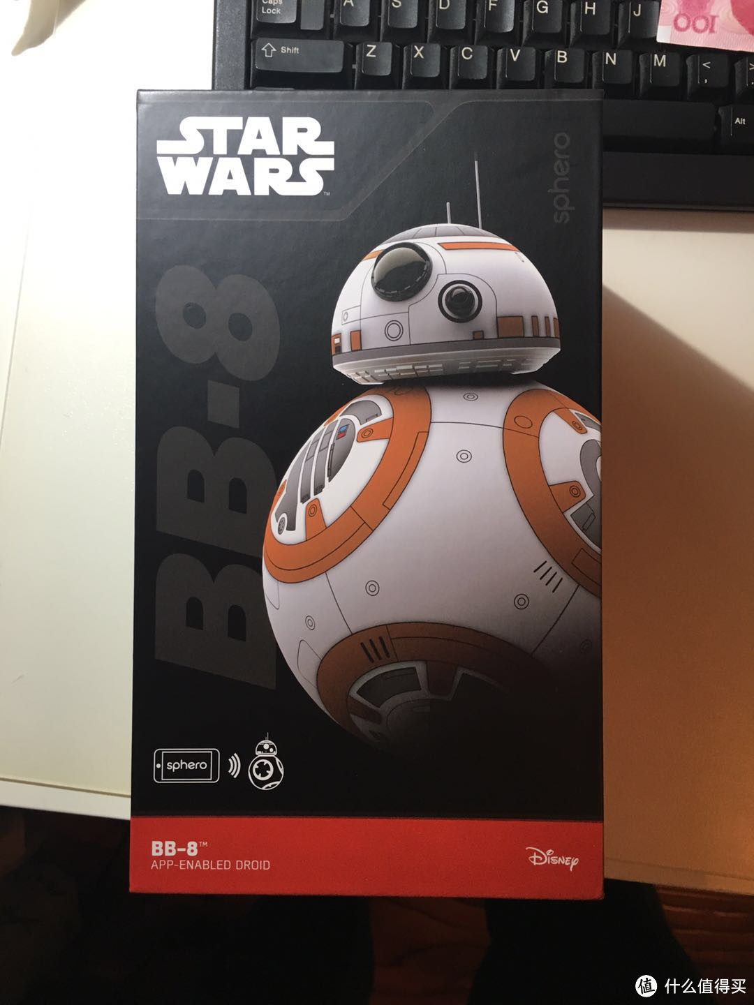 你值得拥有！星球大战 Sphero BB-8 球型机器人开箱晒单！