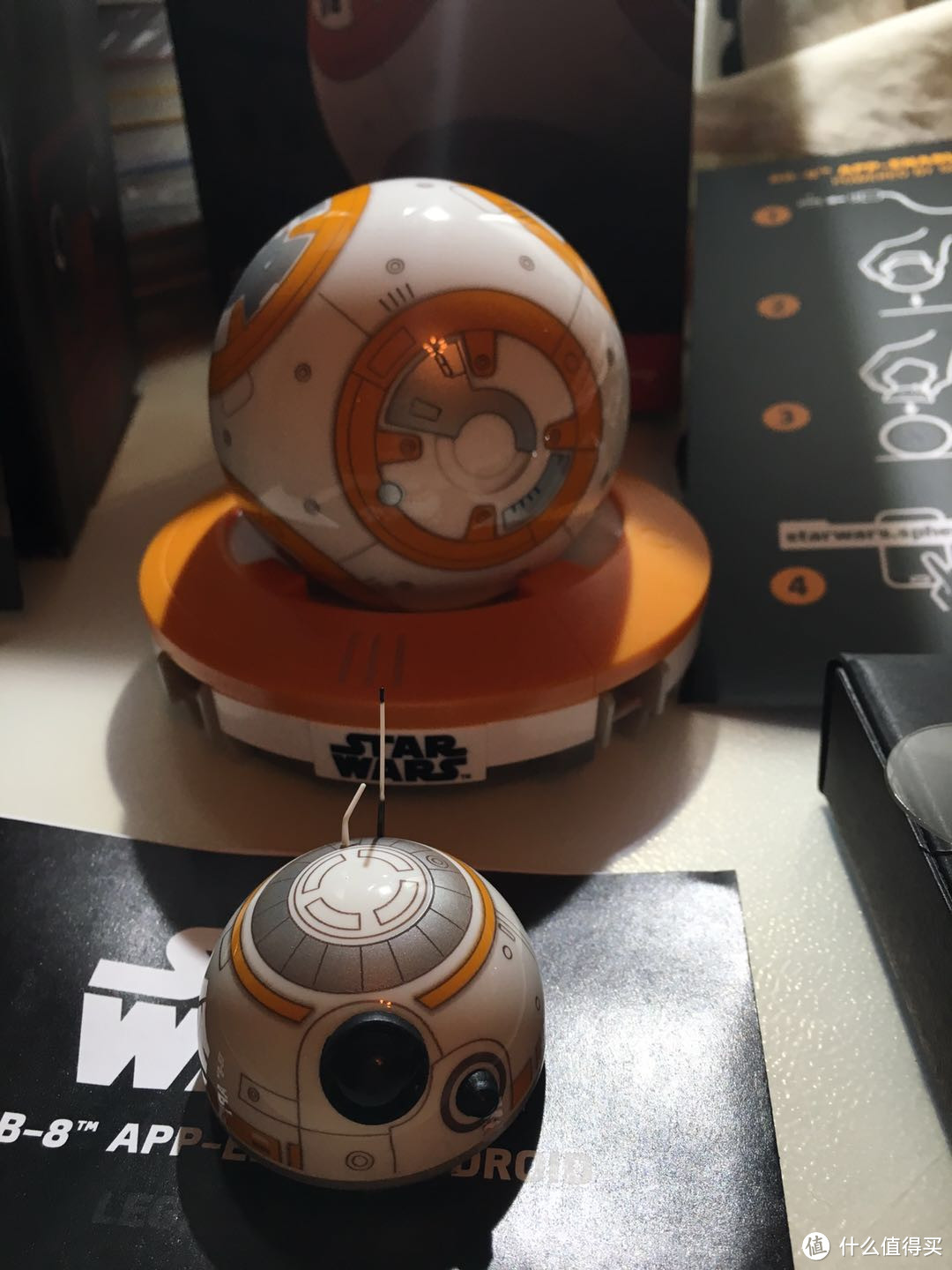 你值得拥有！星球大战 Sphero BB-8 球型机器人开箱晒单！