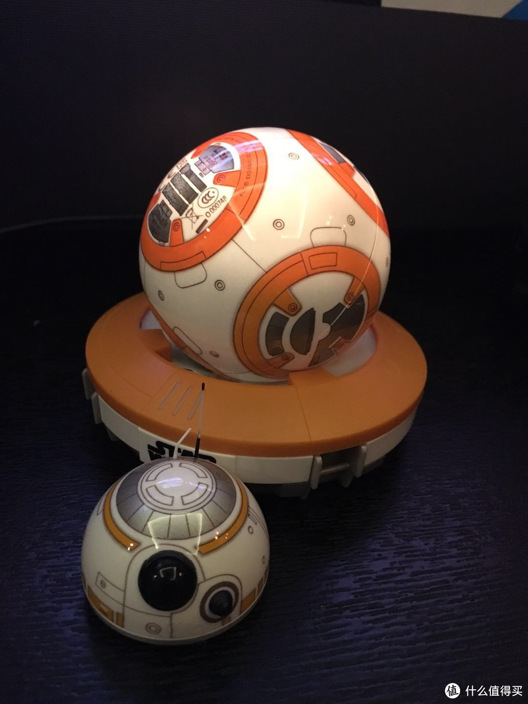 你值得拥有！星球大战 Sphero BB-8 球型机器人开箱晒单！