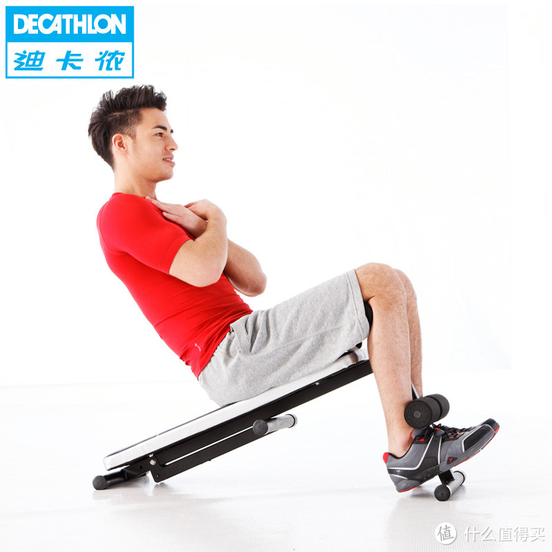 适合的才是最好的：DECATHLON 迪卡侬 BA-120 可折叠健腹板 开箱