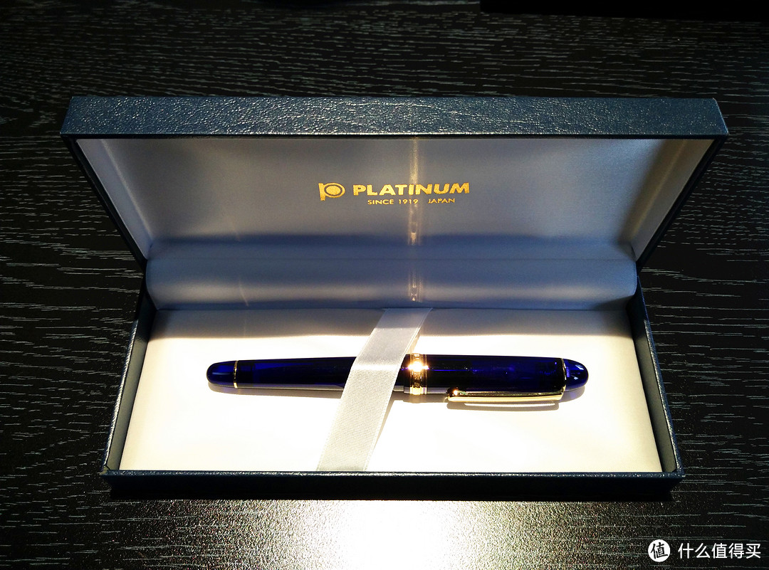 无法抵御的蓝色诱惑：Platinum 3776 白金世纪 教堂蓝 钢笔 终入手