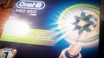 BRAUN 博朗 Oral-B 欧乐-B Pro650 电动牙刷 开箱