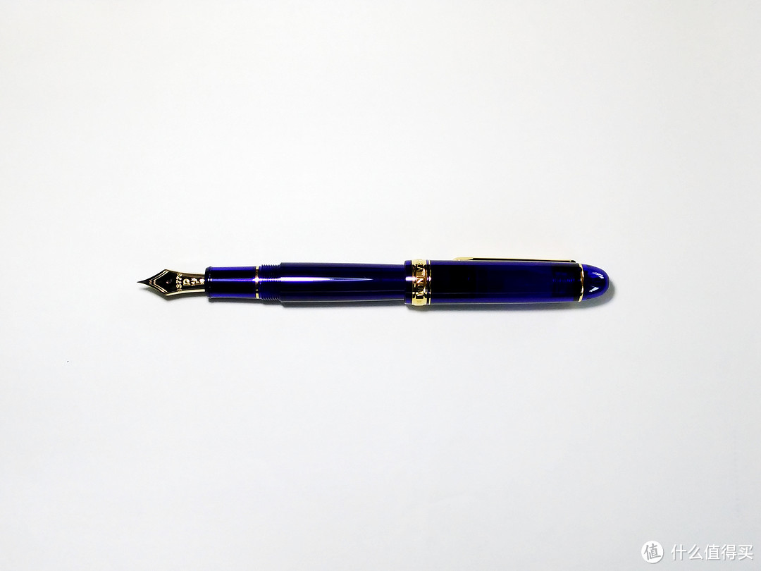 无法抵御的蓝色诱惑：Platinum 3776 白金世纪 教堂蓝 钢笔 终入手