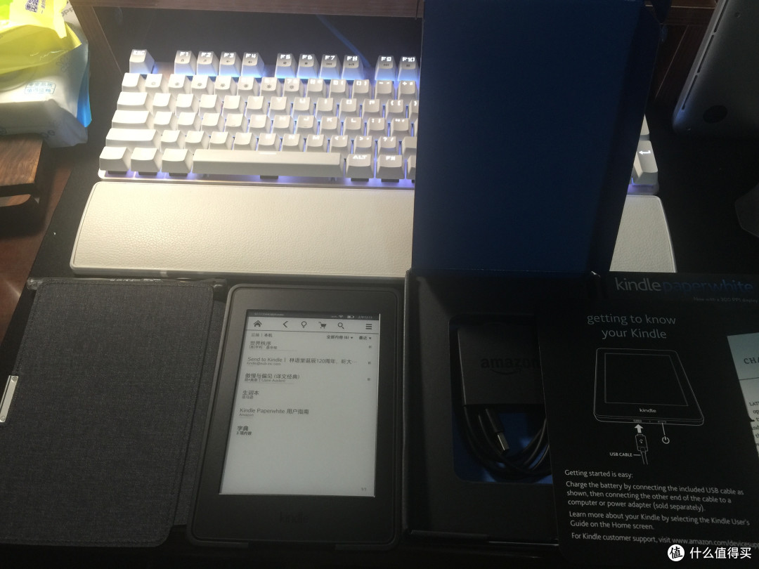 京东全球购 kindle paperWhite3 美版开箱