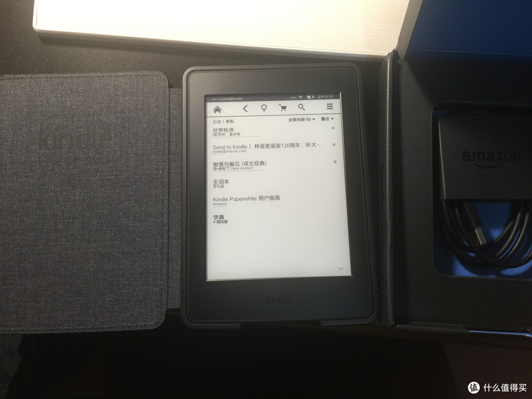 京东全球购 kindle paperWhite3 美版开箱