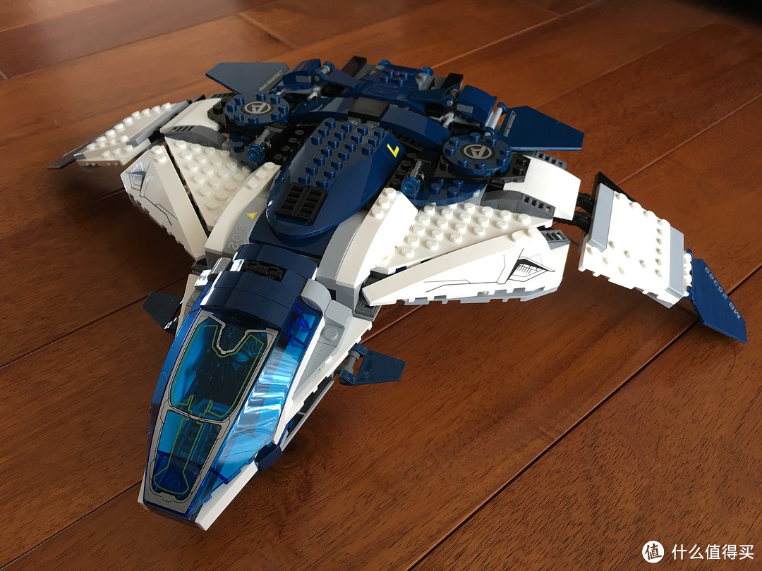 初入乐高坑：LEGO 乐高 76032 超级英雄系列 复仇者联盟2昆式喷射机城市追逐战