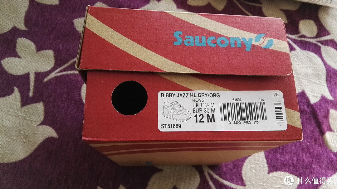 直男的审美:Saucony 索康尼 Jazz H&L 男童跑鞋