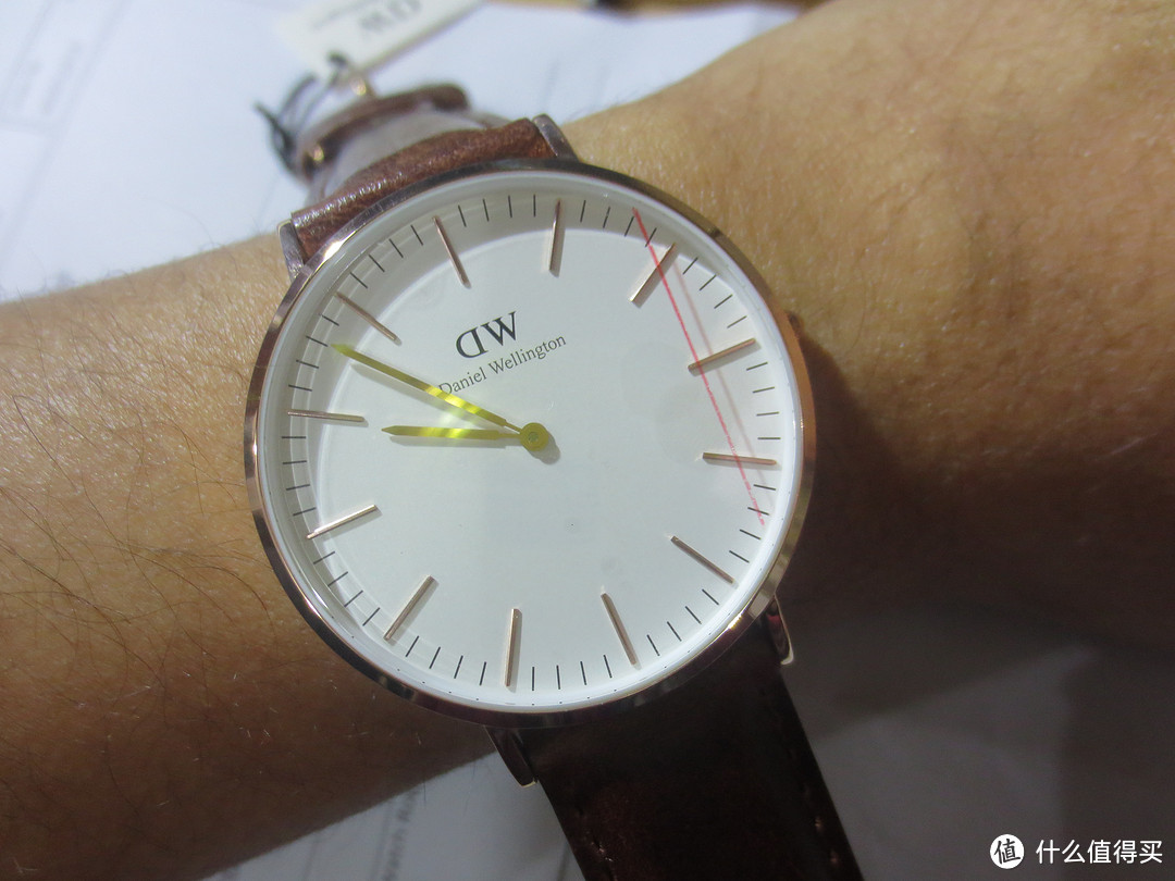 Daniel Wellington 丹尼尔•惠灵顿 Classic系列 玫瑰金表圈表扣 石英手表 0106DW