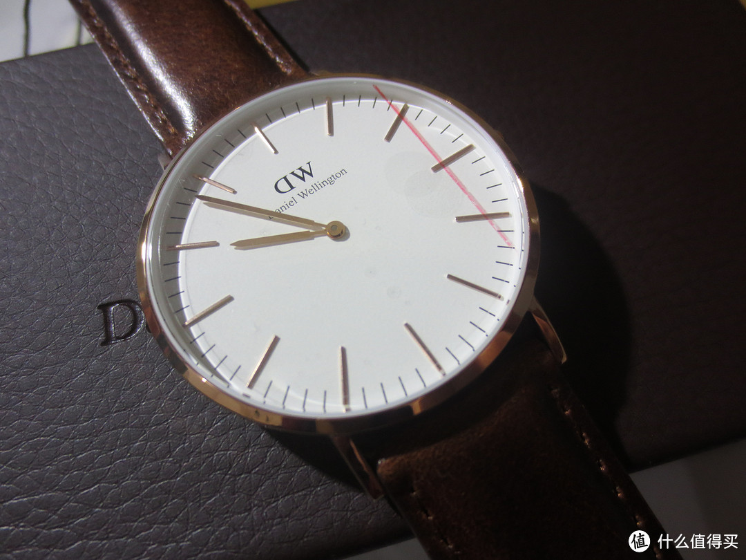 Daniel Wellington 丹尼尔•惠灵顿 Classic系列 玫瑰金表圈表扣 石英手表 0106DW