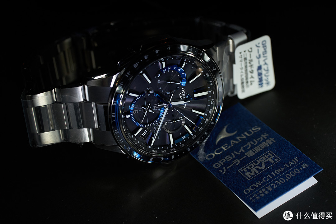 #本站首晒# 一只主管非洲海域的海神：CASIO 海神 OCEANUS OCW-G1100B 开箱