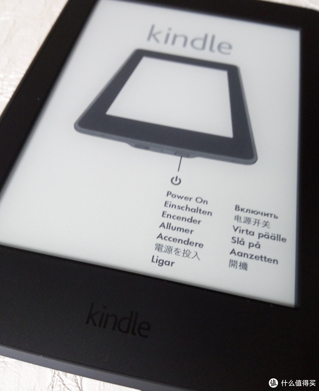 Amazon 亚马逊 Kindle Paperwhite 3 电子阅读器 开箱（附和kindle touch对比）