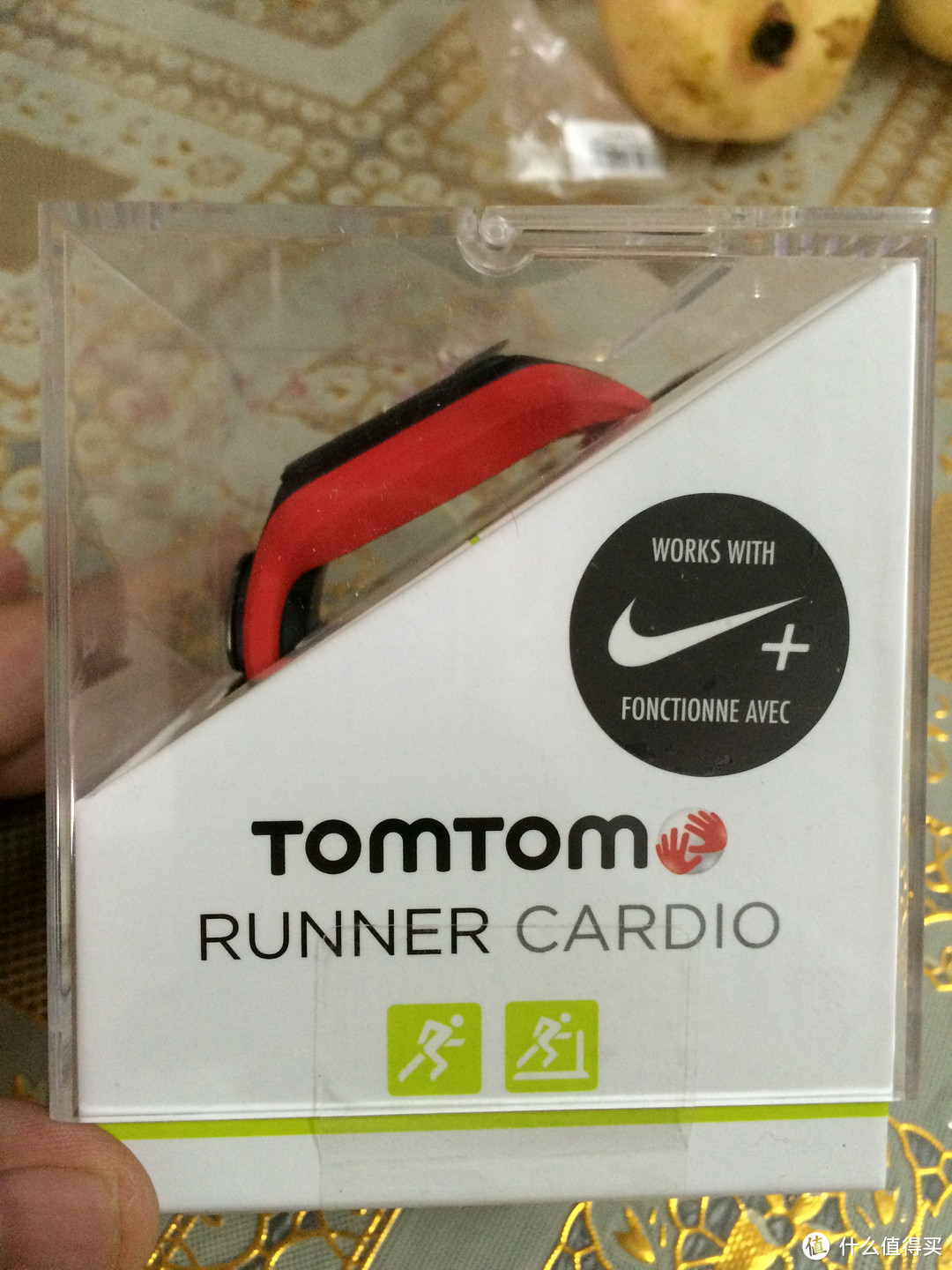 法国亚马逊直邮 TomTom Runner Cardio GPS 运动腕表开箱