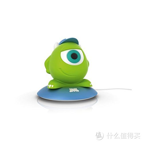 #有货自远方来# 大眼仔Mike Wazowski！Philips飞利浦 SoftPals Mike 小夜灯