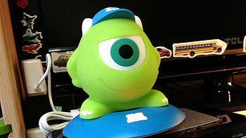 #有货自远方来# 大眼仔Mike Wazowski！Philips飞利浦 SoftPals Mike 小夜灯