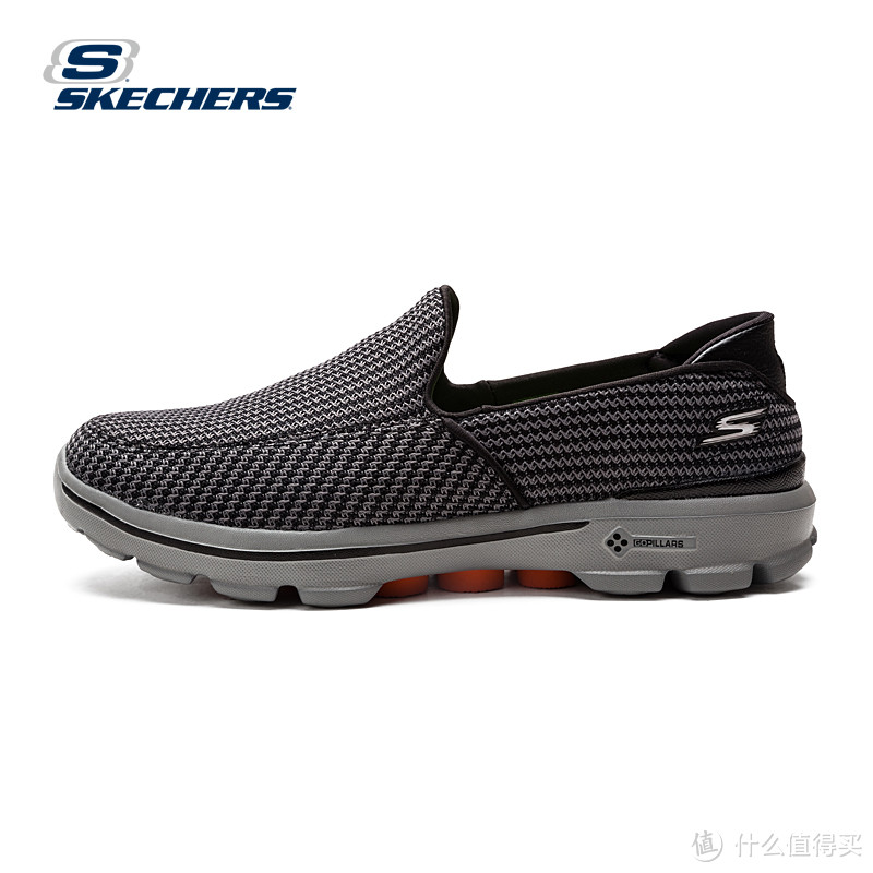 行走的舒适：SKECHERS 斯凯奇 GO WALK3 53980 运动休闲健步鞋