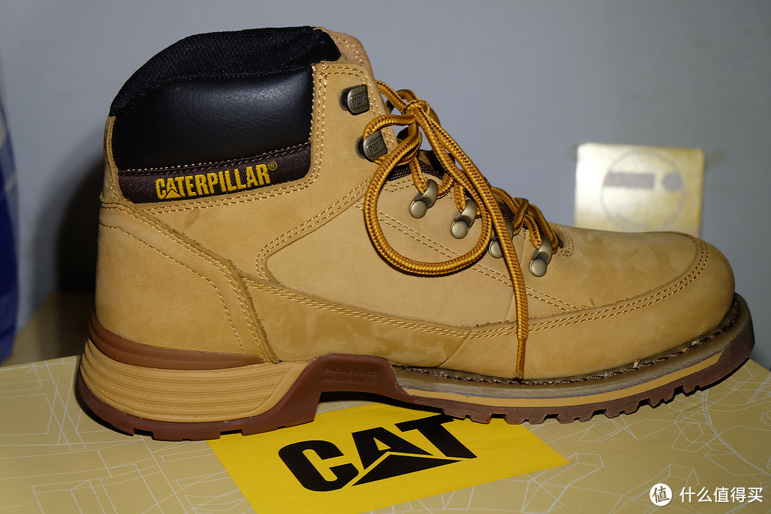 男士鞋柜必备 CAT 卡特彼勒 大黄靴 P717846