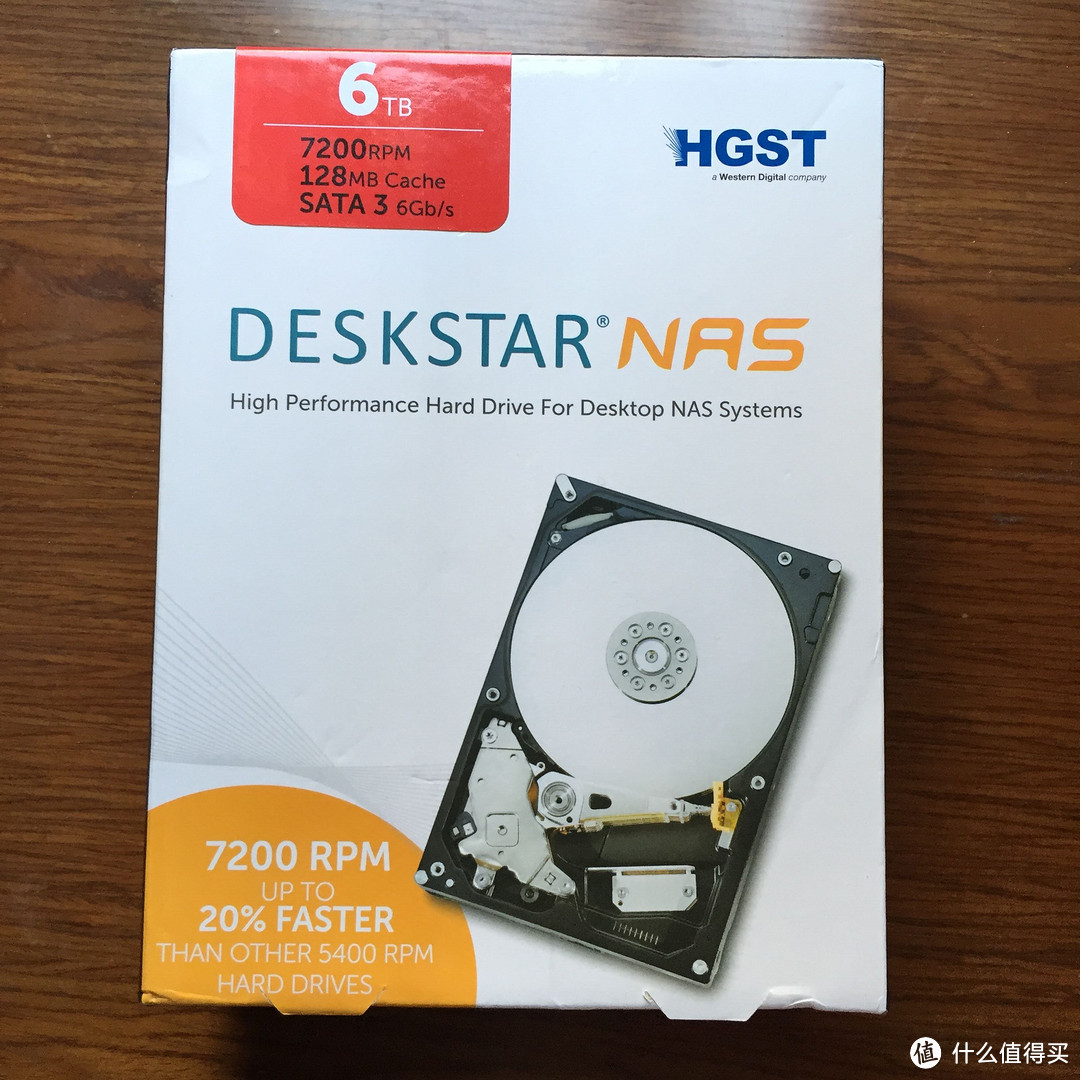 HGST 日立 6TB NAS硬盘 开箱