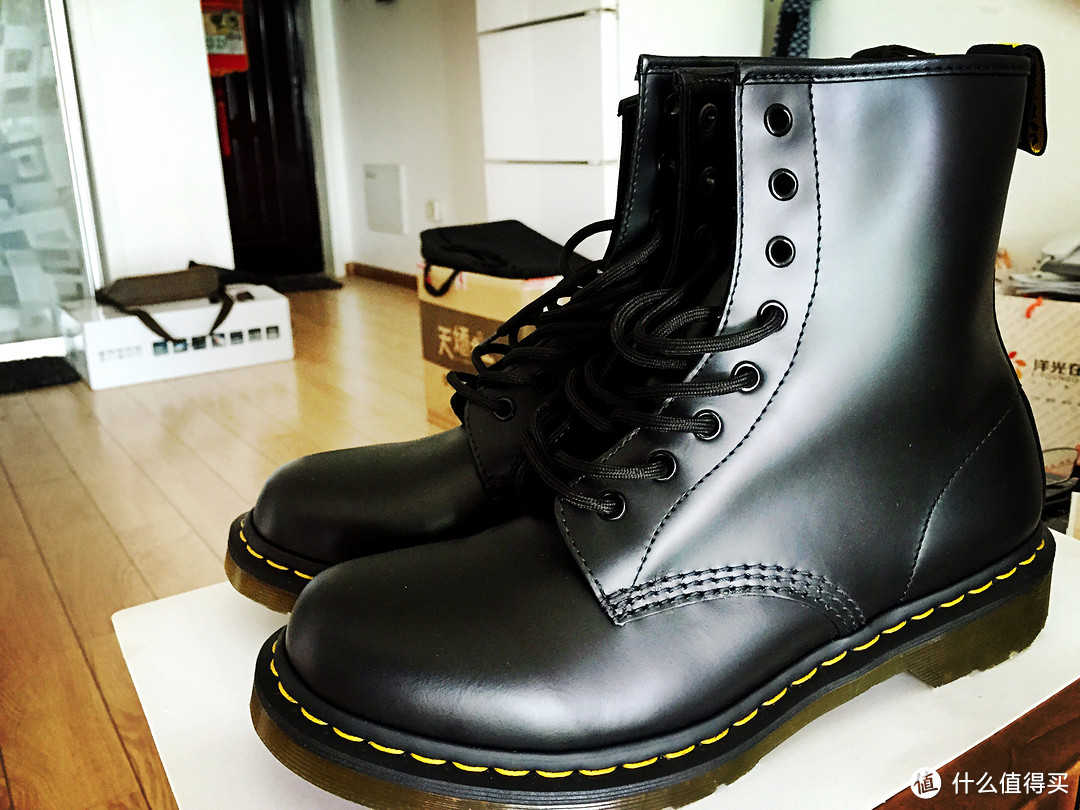 海淘到手：Dr. Martens 1460 中性8孔马丁靴