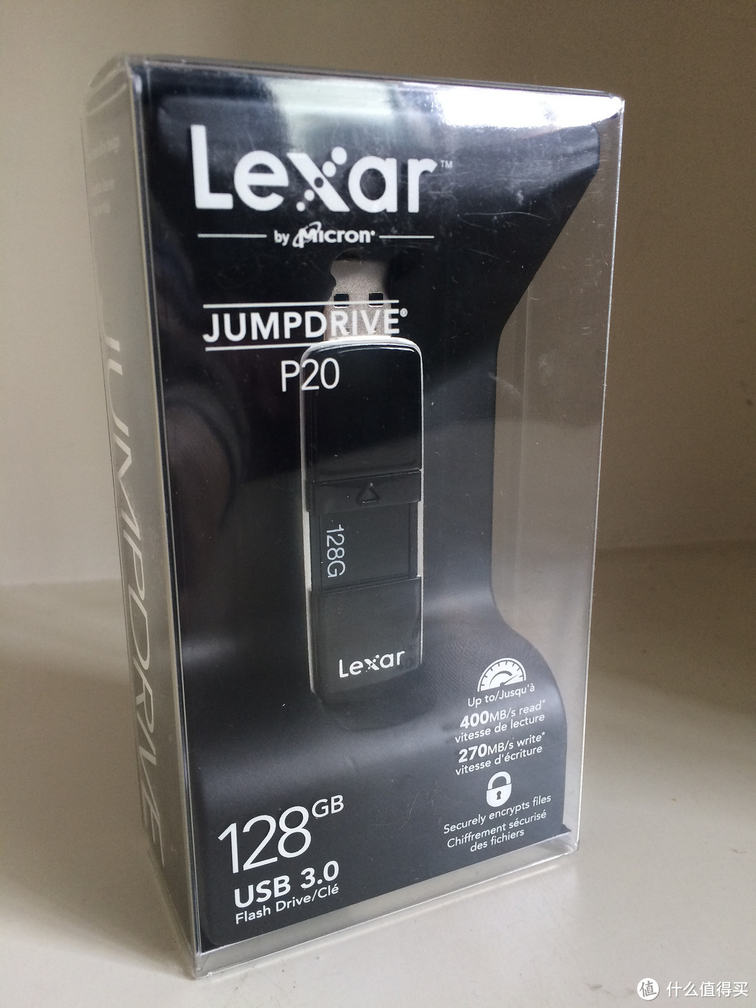 Lexar JumpDrive P20 USB3.0 128G U盘 开箱&小测