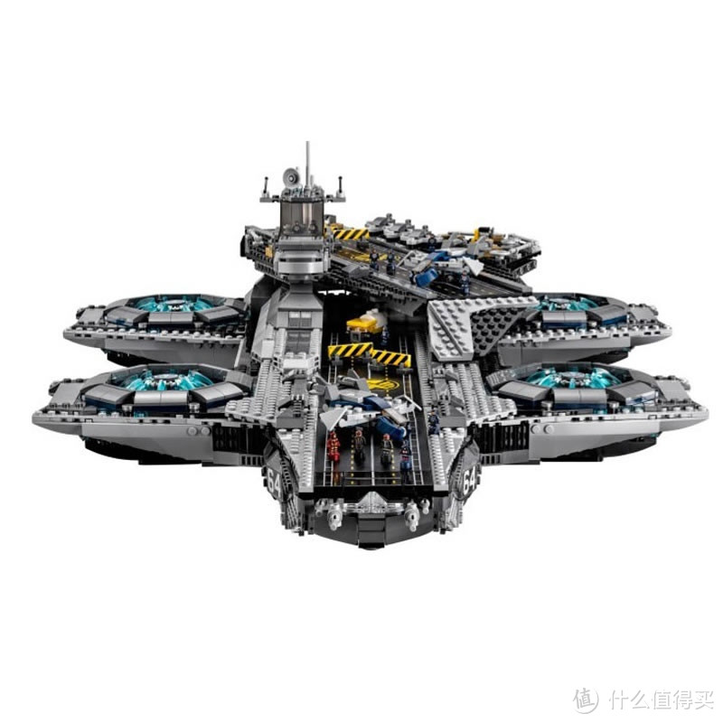 初入乐高坑：LEGO 乐高 76032 超级英雄系列 复仇者联盟2昆式喷射机城市追逐战