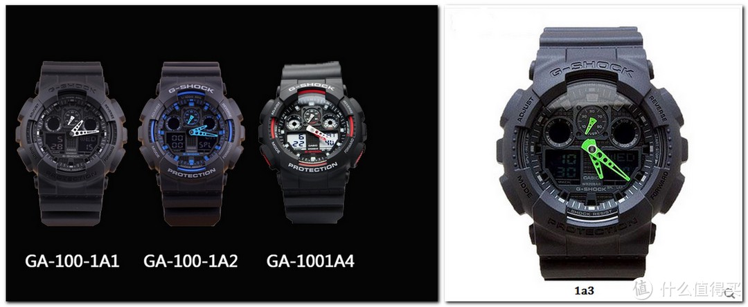 喜闻乐见：CASIO 卡西欧 G-SHOCK系列 GA-100-1A4运动手表