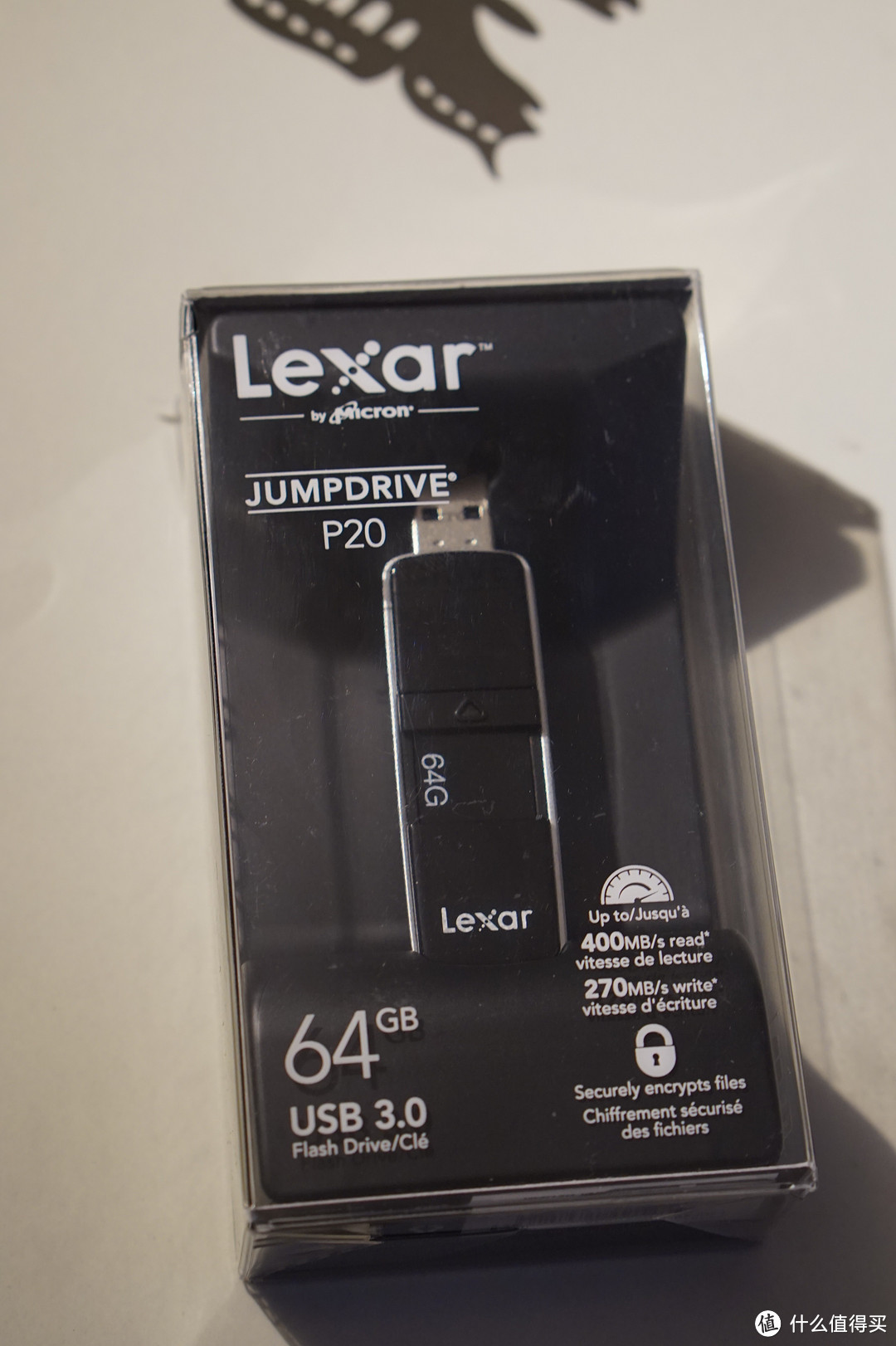 Lexar 雷克沙 JumpDrive P20 USB3.0 U盘 64G