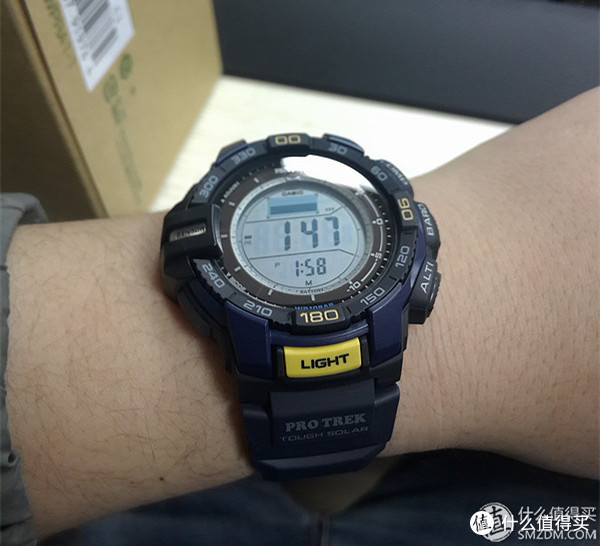 Casio 卡西欧 PRG-270-2CR PRO TREK 第一块卡西欧登山表