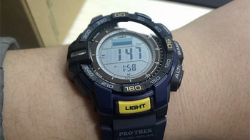 Casio 卡西欧 PRG-270-2CR PRO TREK 第一块卡西欧登山表