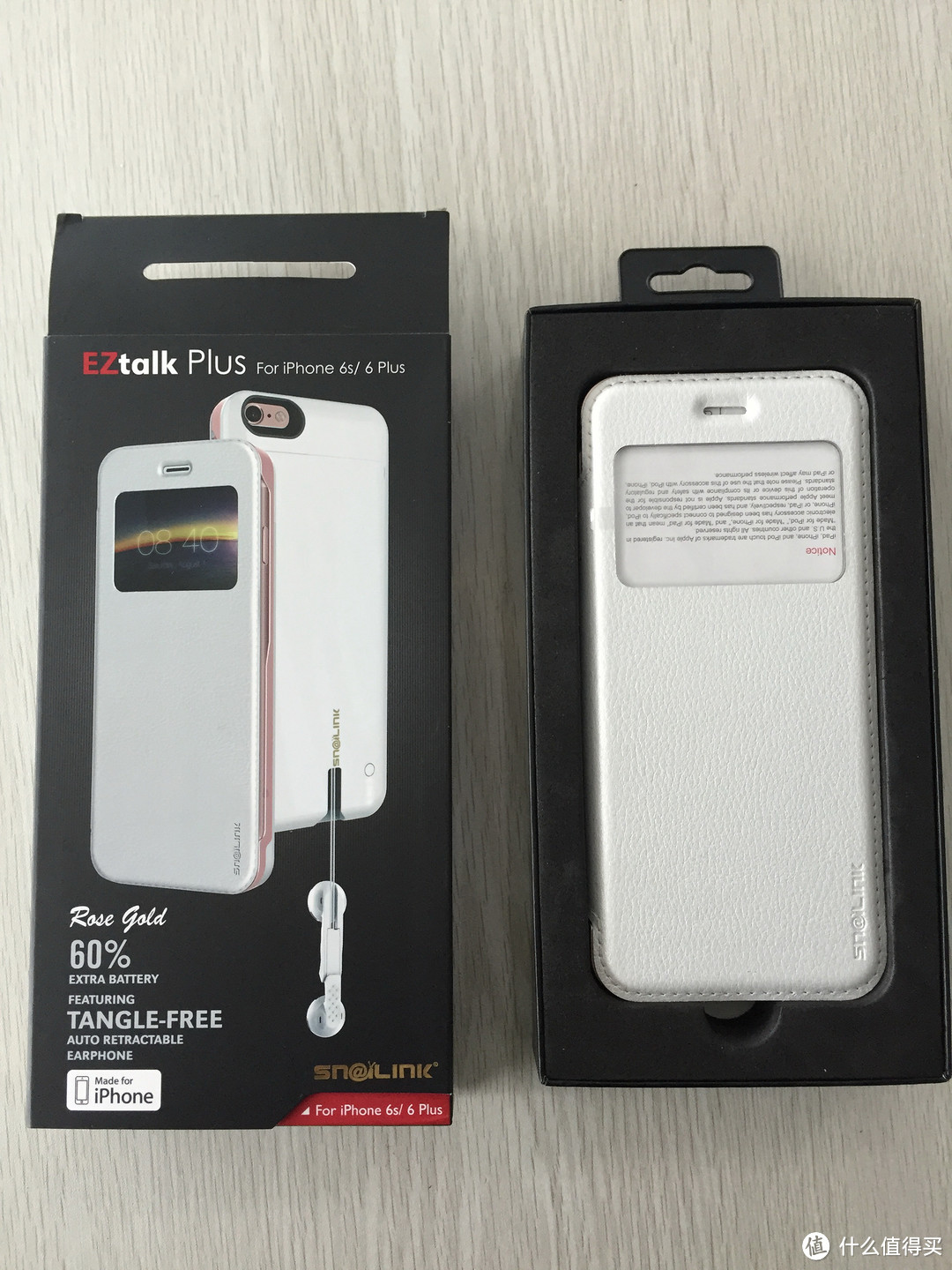 EZtalk Iphone6 6S PLUS 手机套+充电宝+耳机