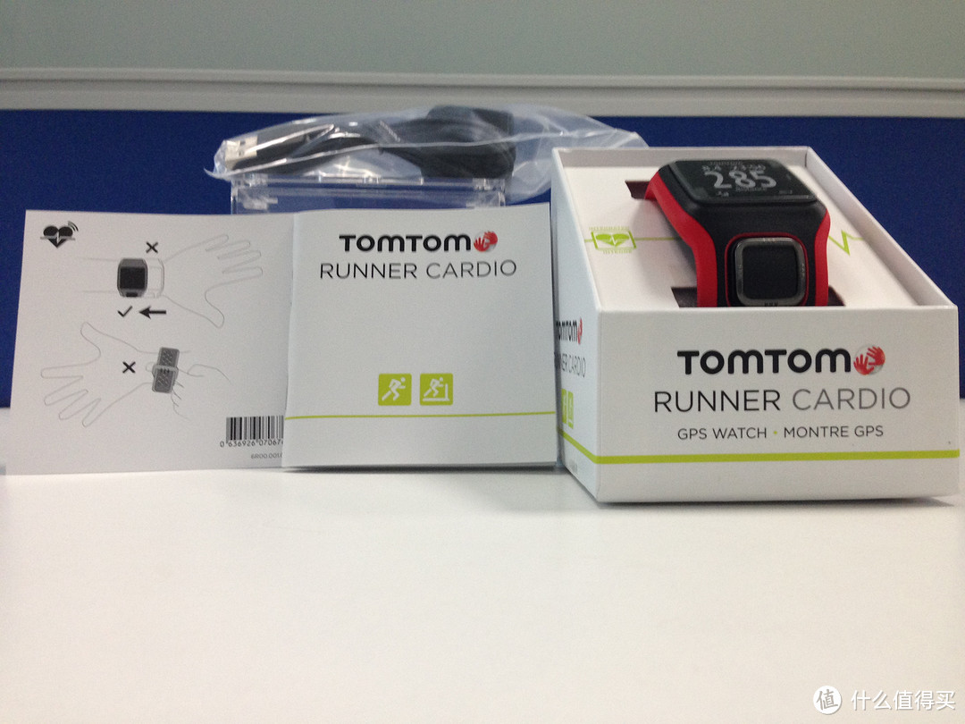 首单法亚直邮TomTom Runner Cardio GPS心率表 到手秀