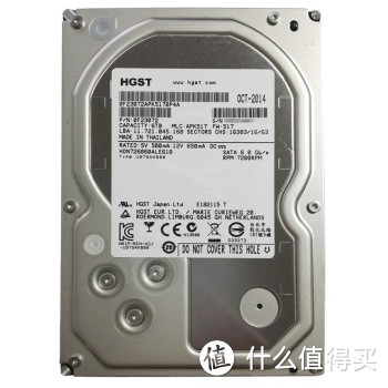 HGST 日立 6TB NAS硬盘 开箱