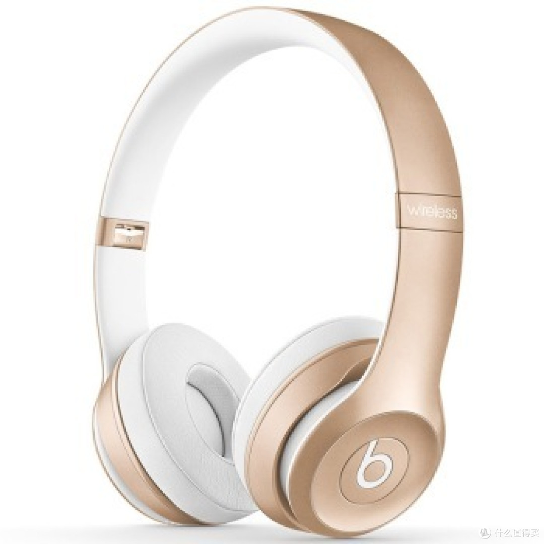 金灿灿的B格！土豪金Beats Solo2 Wireless Gold 头戴式贴耳蓝牙耳机开箱