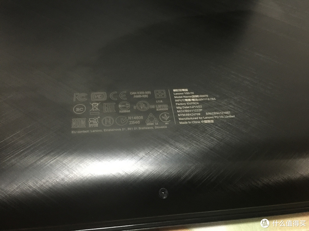 迟来的lenovo 联想 Y50-70 15.6英寸 笔记本电脑 使用评测