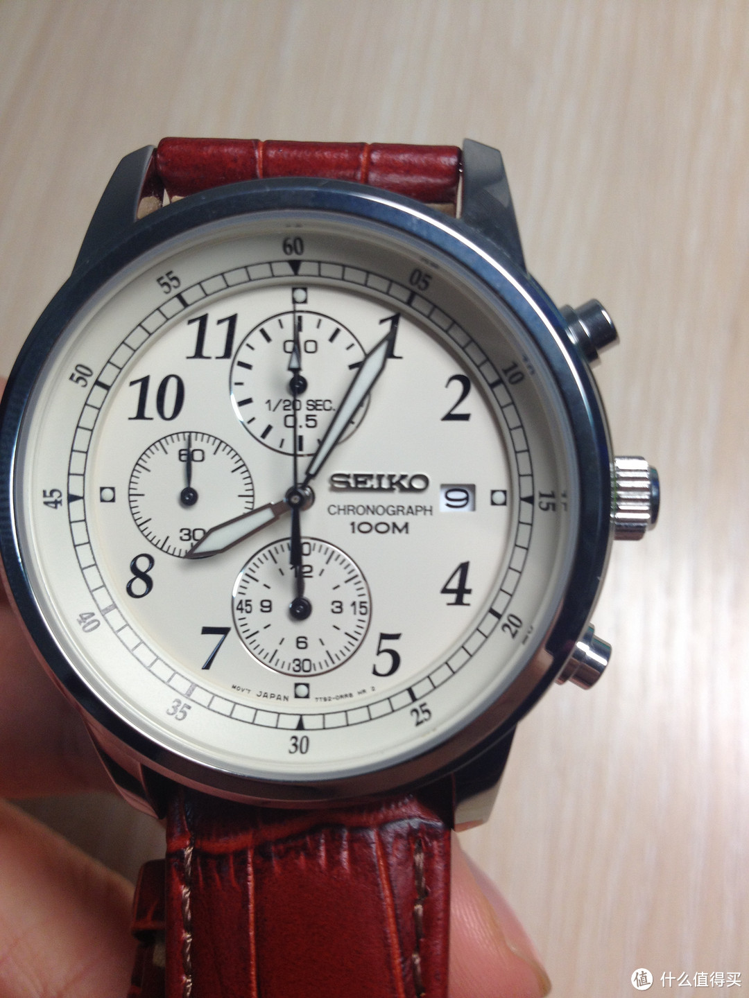 今年我买了块表：SEIKO 精工 Chronograph系列 SNDC31 男款计时腕表
