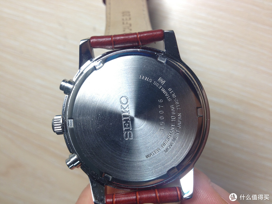 今年我买了块表：SEIKO 精工 Chronograph系列 SNDC31 男款计时腕表