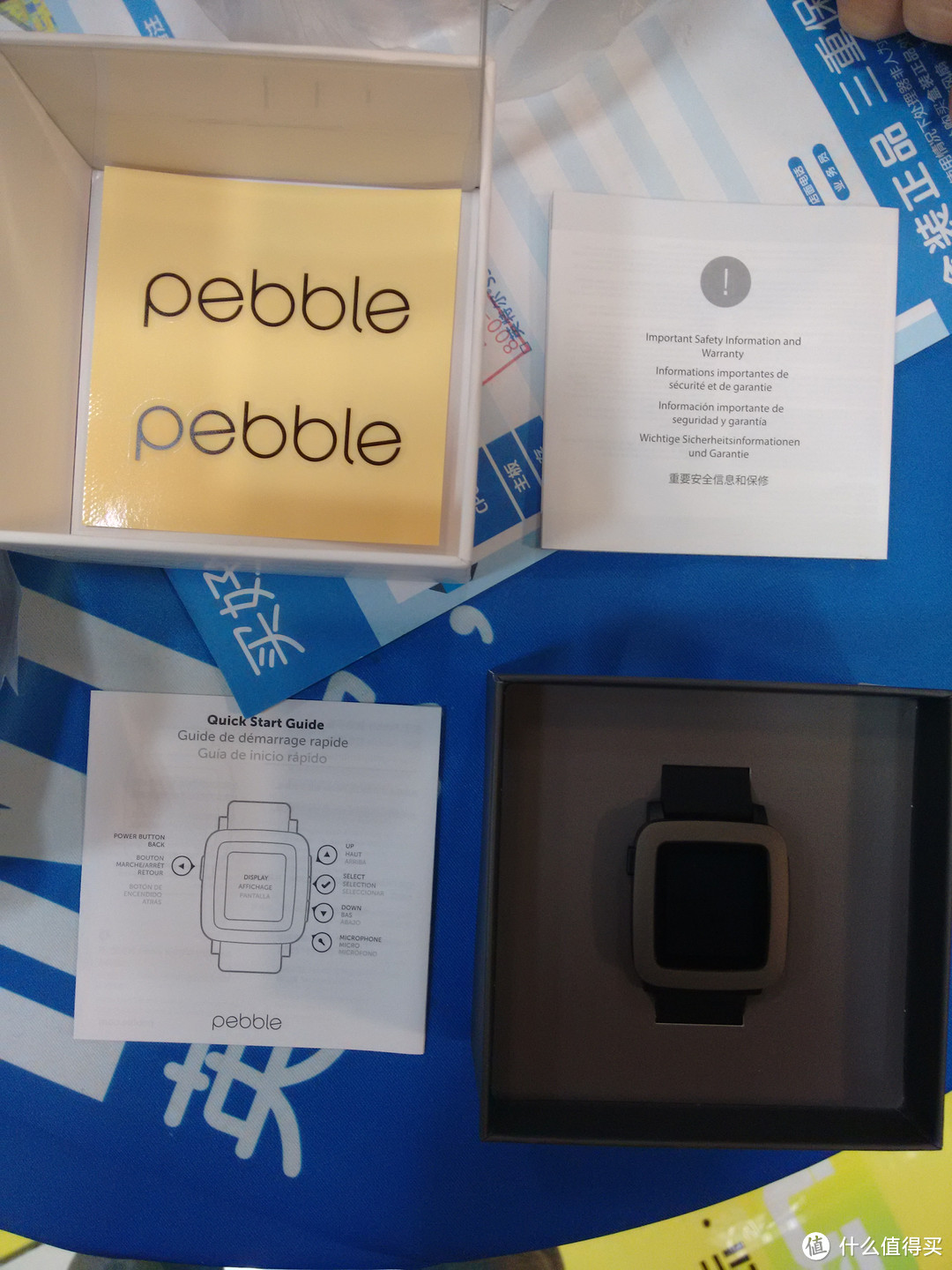 直邮及一天体验 — Pebble Time 智能手表