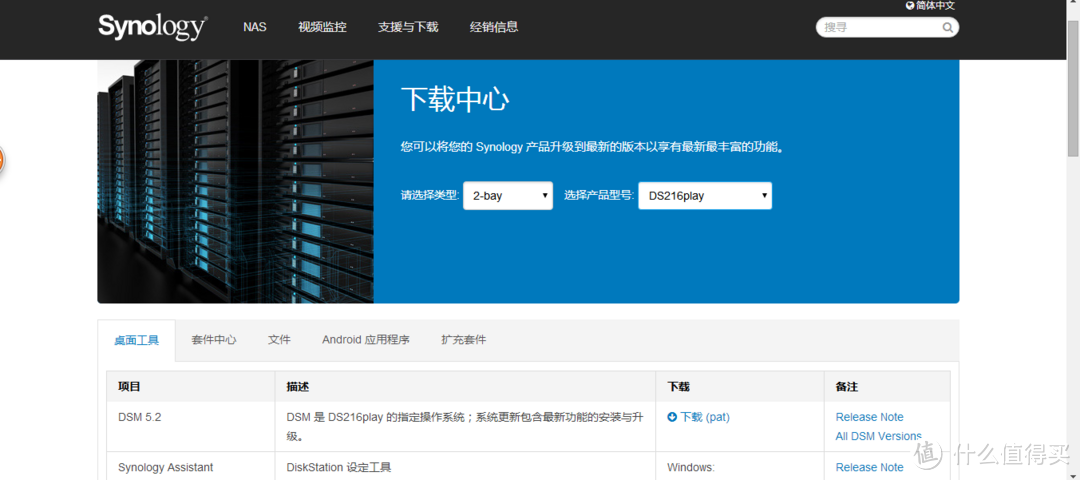 Synology 群晖 DS216play NAS网络存储 评测