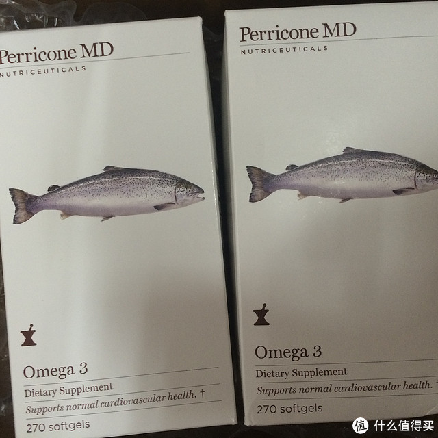 三种鱼油简易对比：Perricone MD & new chapter & vitacost