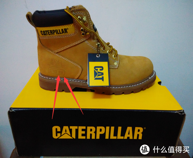 CAT Caterpillar 卡特匹勒  Second Shift Steel Toe 劳保大黄靴实物开箱