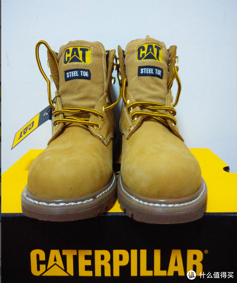 CAT Caterpillar 卡特匹勒  Second Shift Steel Toe 劳保大黄靴实物开箱