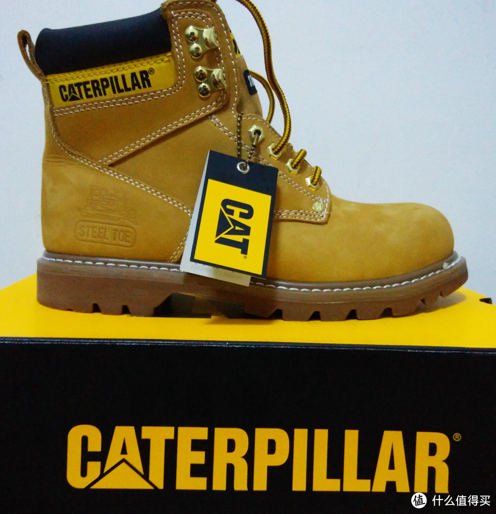 CAT Caterpillar 卡特匹勒  Second Shift Steel Toe 劳保大黄靴实物开箱